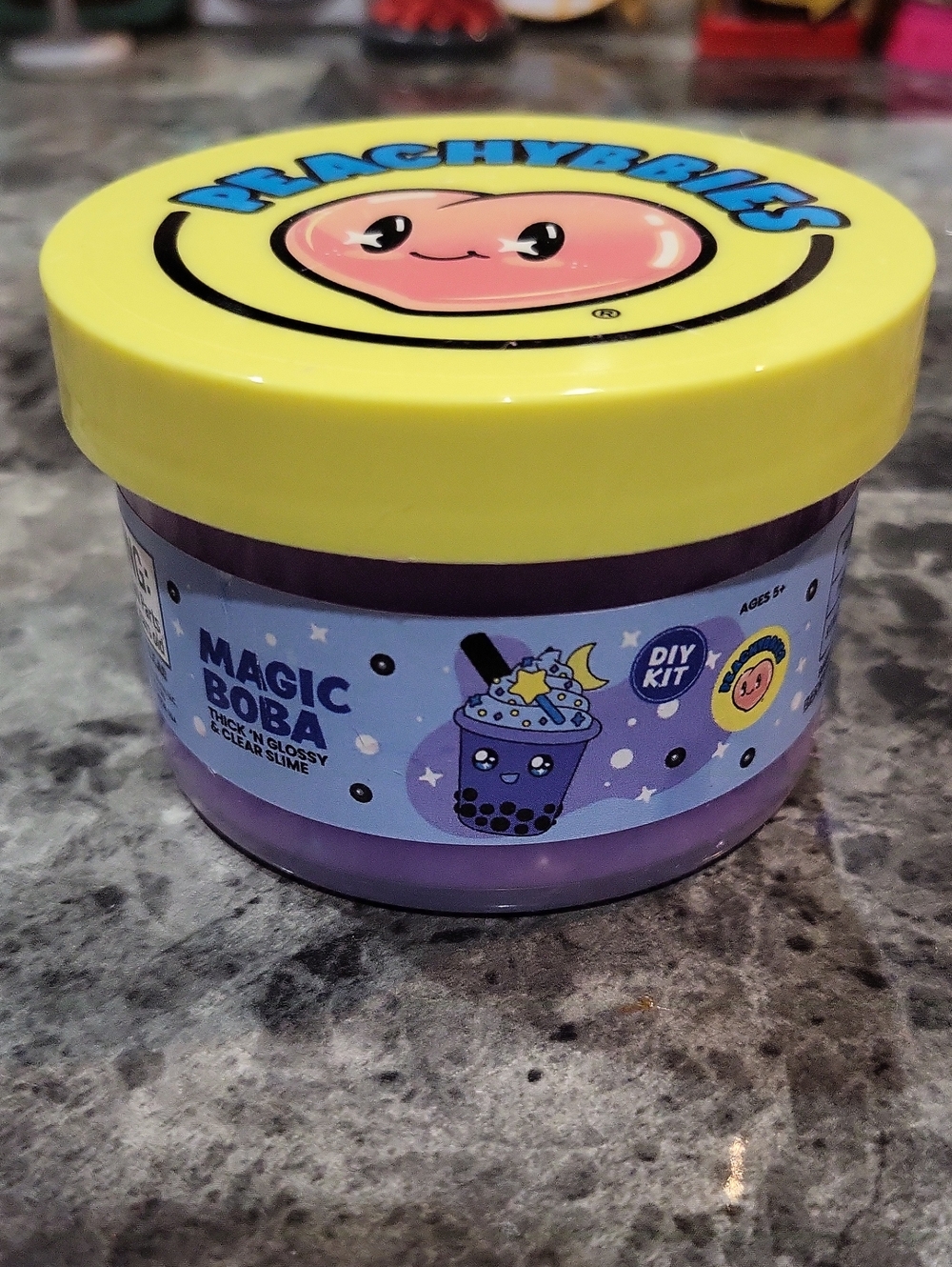 Peachybbies Magic Boba Slime